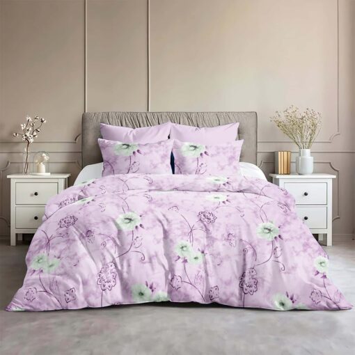 Gardenia Purple Bedsheet