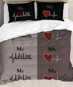 Feeling Lifeline - Cinereous Bedsheet