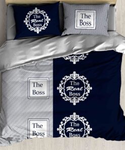 Feeling Boss - Navy Bedsheet