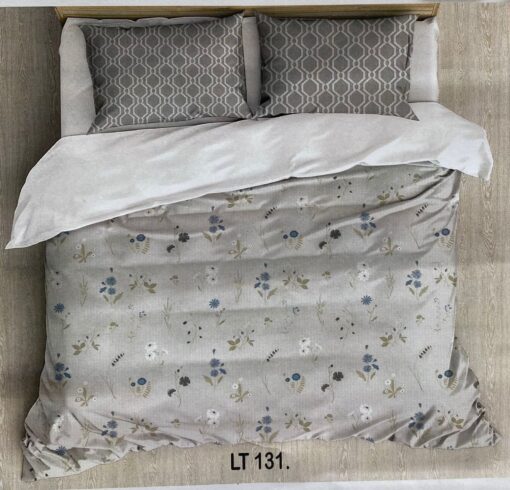 Voilette Blossom Grey Bedsheet