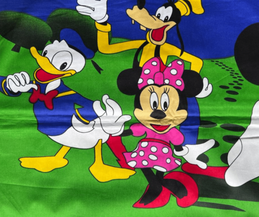 Mickey and Friends Cartoon Bedsheet
